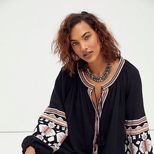 COPY - Free People In The Clear Embroidered Dress